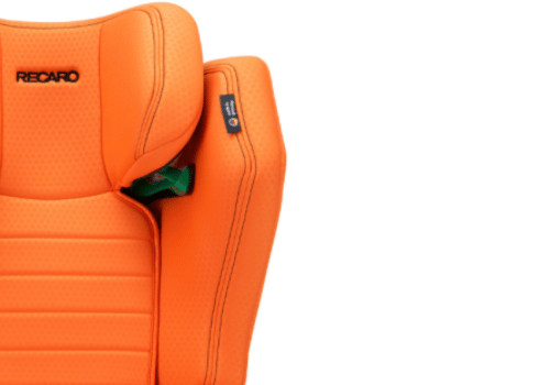 detalle del reposacabezas ergonomico de la silla recaro grupo 2 3